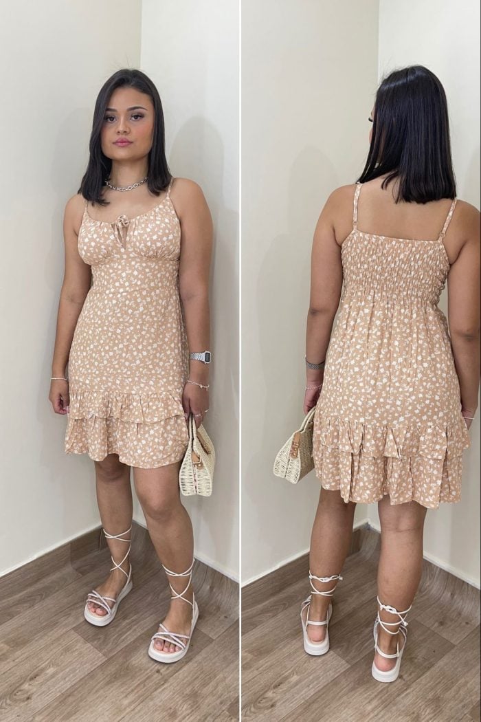 vestido lauana bege vestido lauana bege