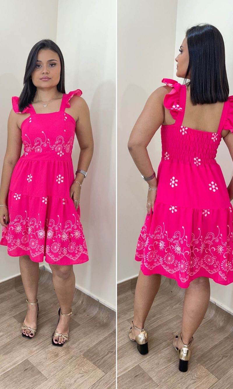vestido yasmin rosa
