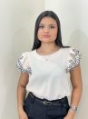 blusa marília bege