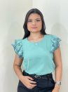 blusa marília verde água