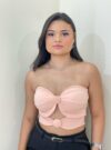 cropped mari salmão