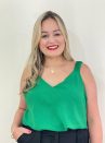 blusa plus raiane verde