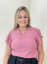 blusa plus suzana rosa seco