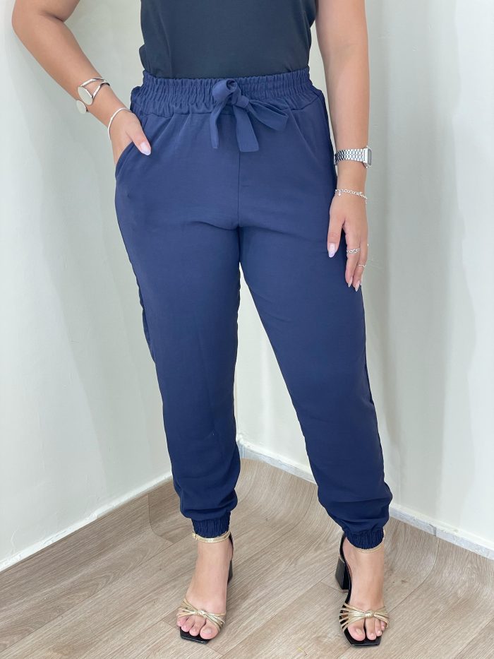 calça lia azul marinho