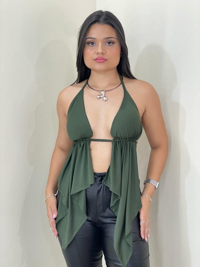 cropped mia verde militar cropped mia verde militar