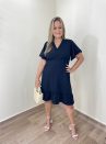 vestido plus ligia preto