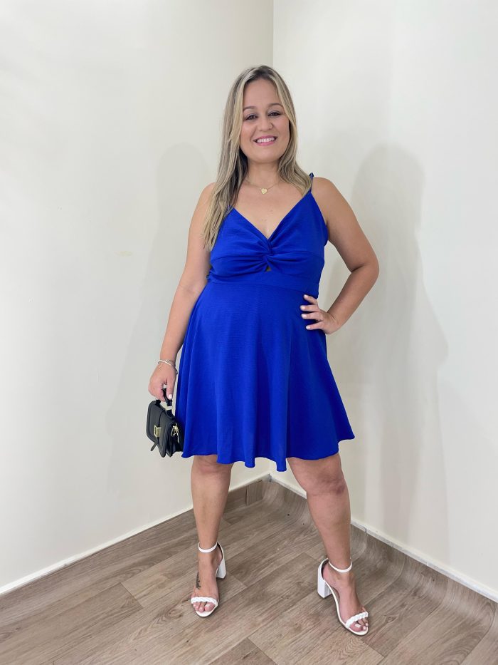 vestido plus size adriana azul royal vestido plus size adriana azul royal