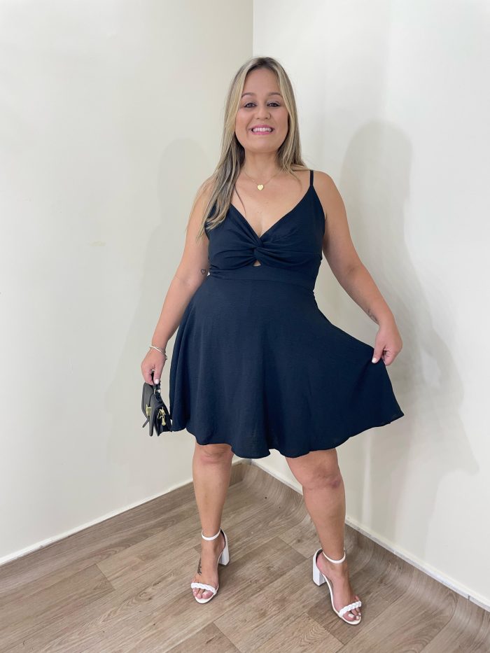 vestido plus size adriana preto vestido plus size adriana preto