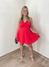 vestido plus size adriana vermelho