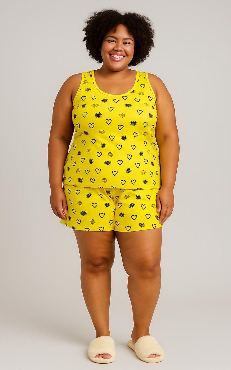 pijama amarelo