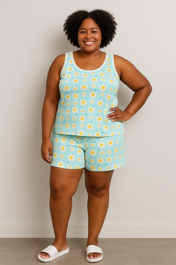 pijama taís verde água pijama taís verde água