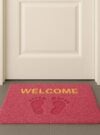 tapete welcome rosa