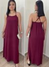 vestido athena marsala