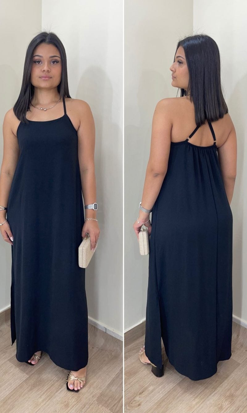 vestido athena preto