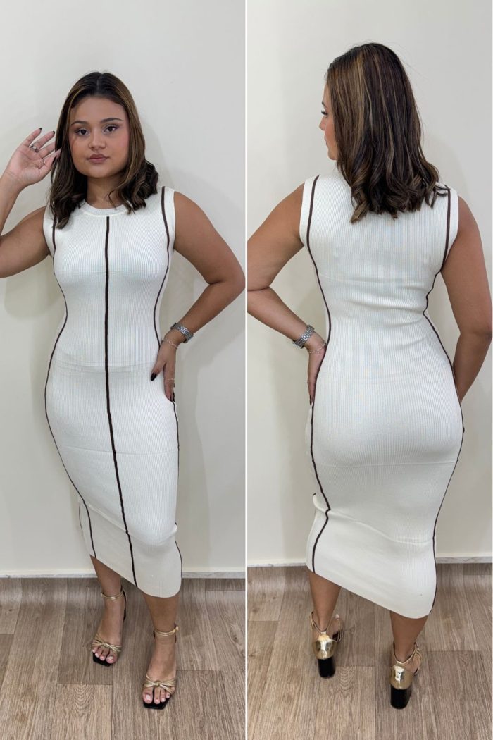 vestido tricot signature 5464 vestido tricot signature 5464