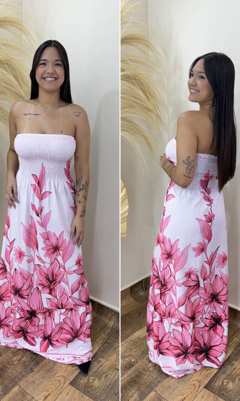 vestido longo azÉlia 8014