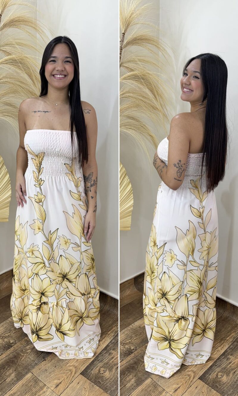 vestido longo azÉlia 8014