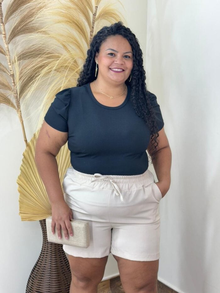 short plus size elenya
