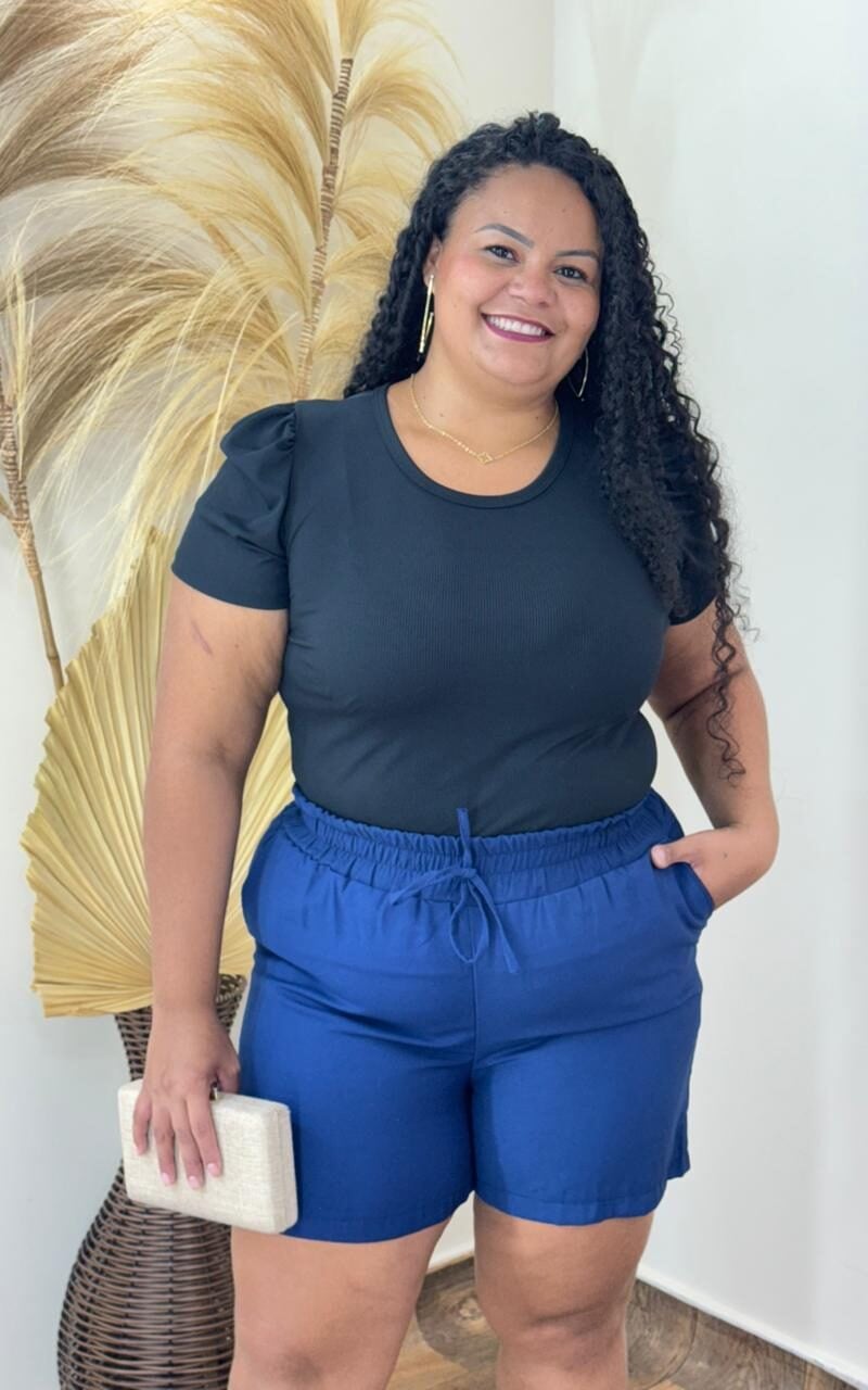 short plus size elenya