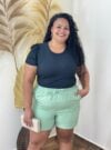 short plus size elenya