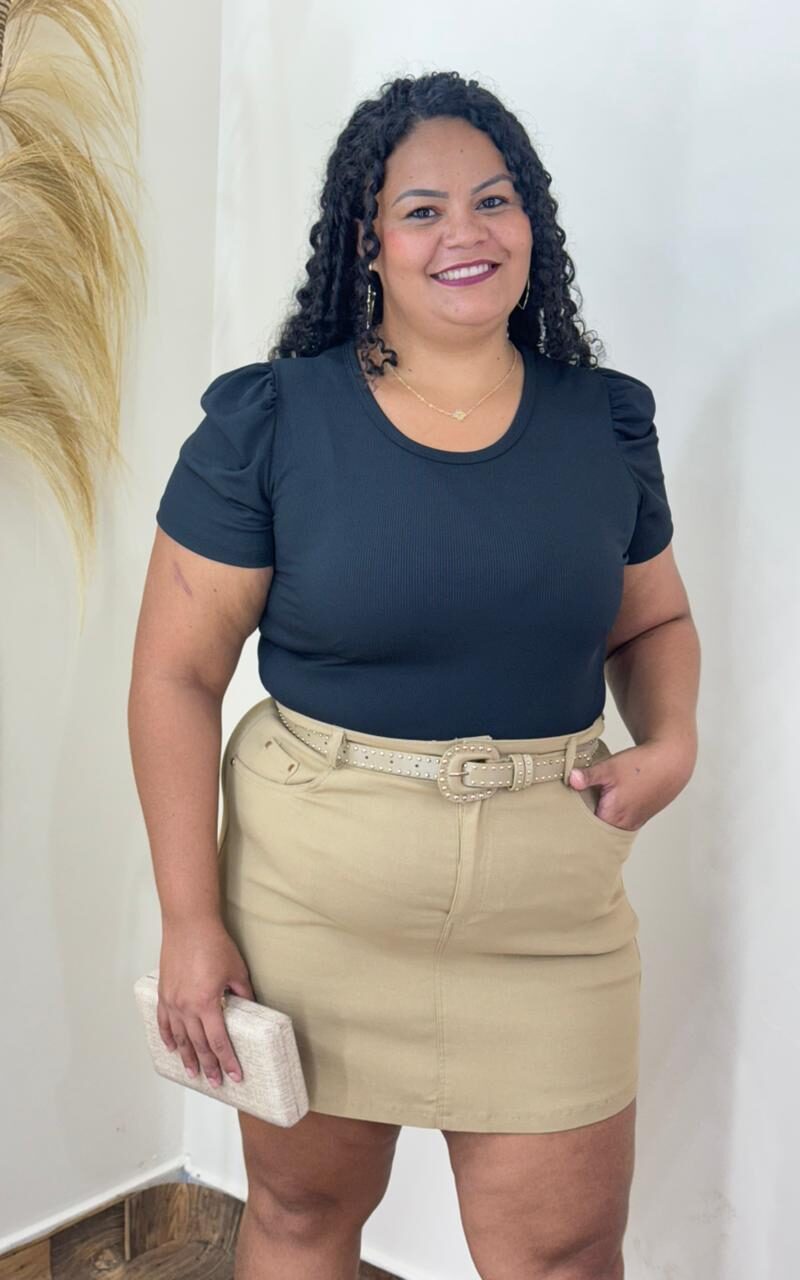 short saia plus size lyssandra