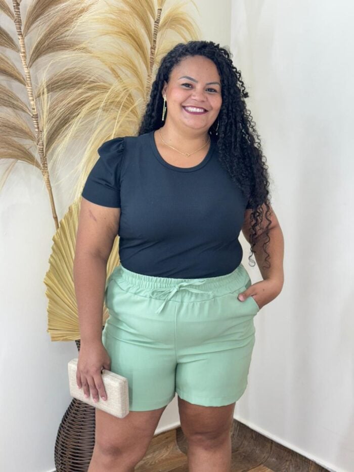 short plus size elenya