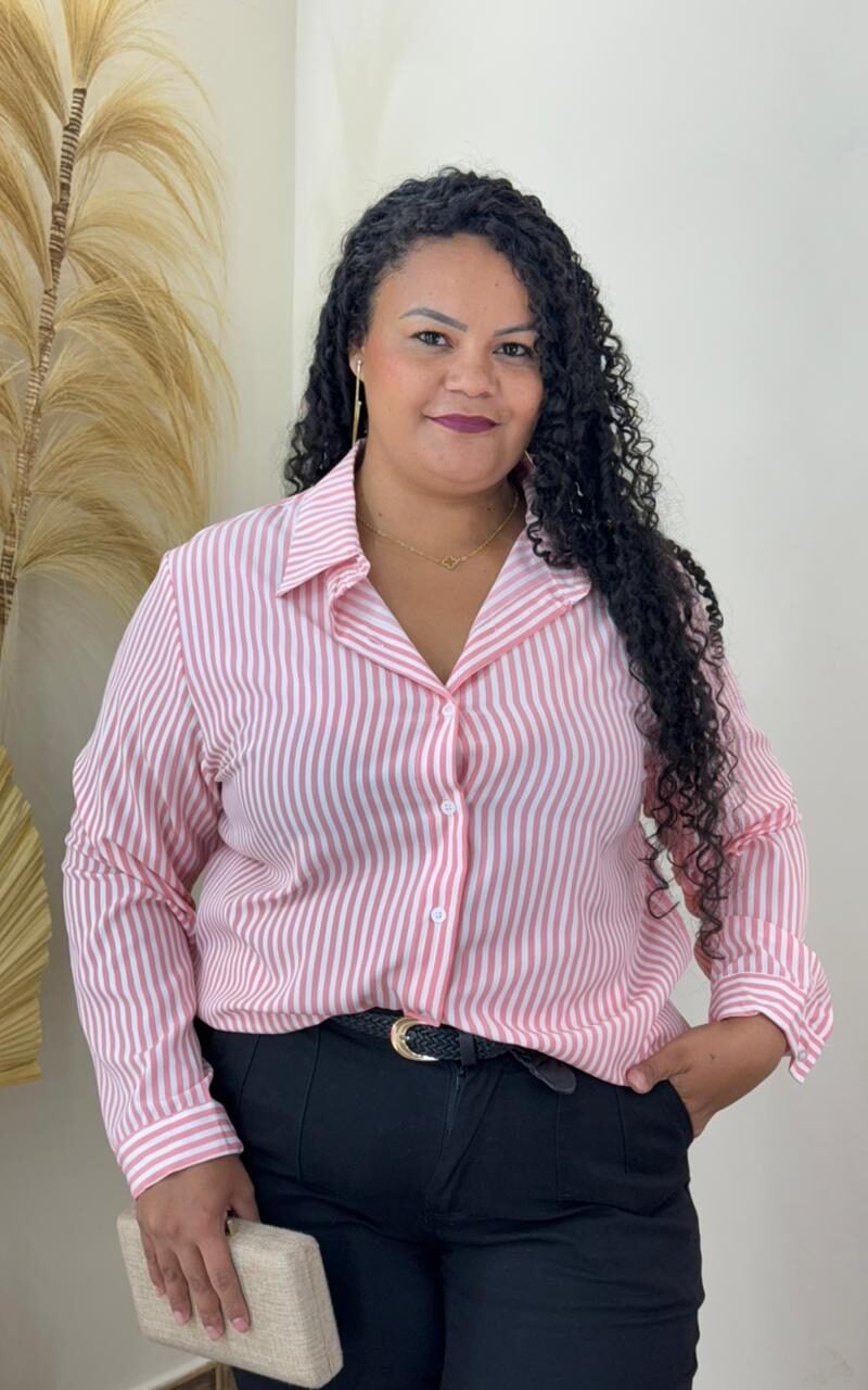 camisa plus size nerina