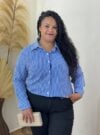 camisa plus size nerina