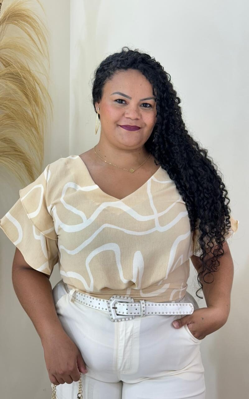 cropped plus size aylin 4968