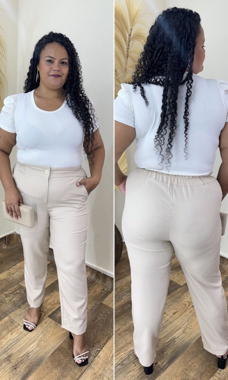 calÇa plus size alfaiataria lolana