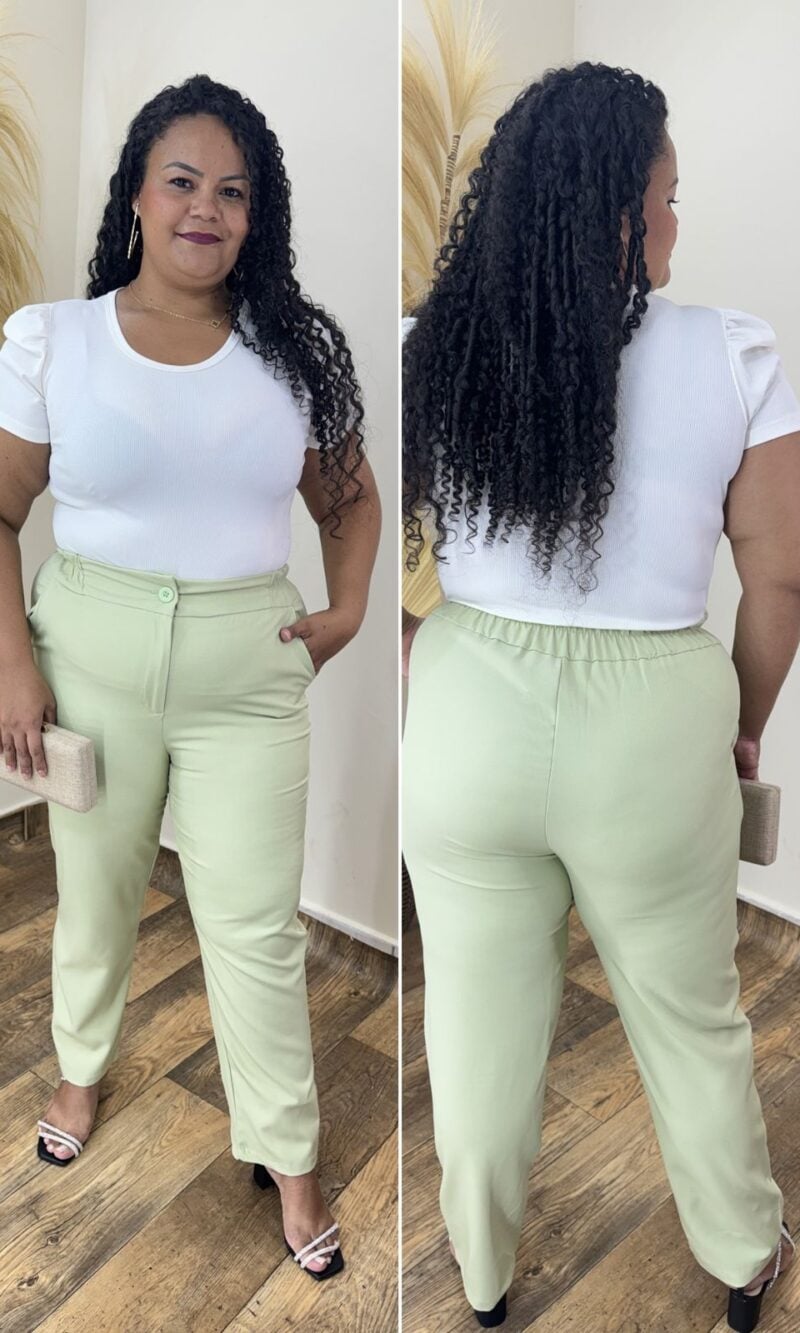 calÇa plus size alfaiataria lolana