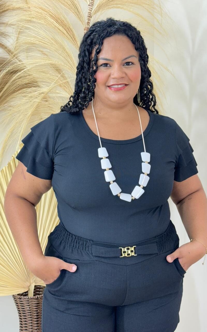 blusa plus size kalina