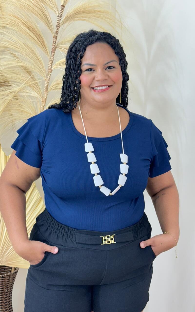 blusa plus size kalina