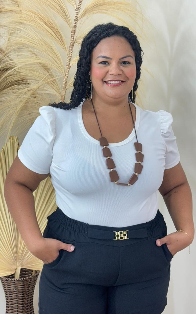 blusa plus size eliora