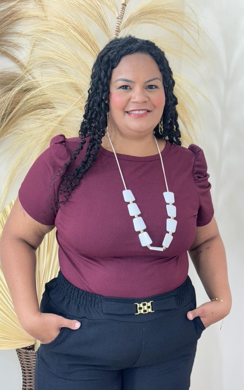 blusa plus size eliora