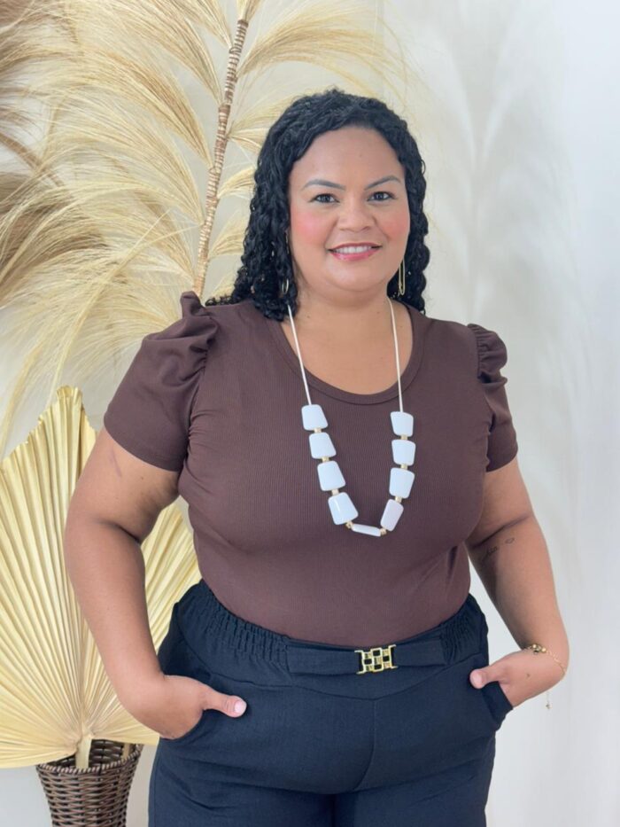 blusa plus size eliora