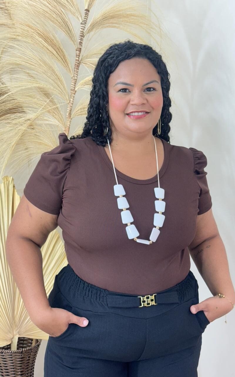 blusa plus size eliora