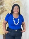 blusa plus size eliora