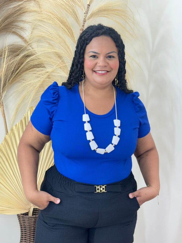 blusa plus size eliora