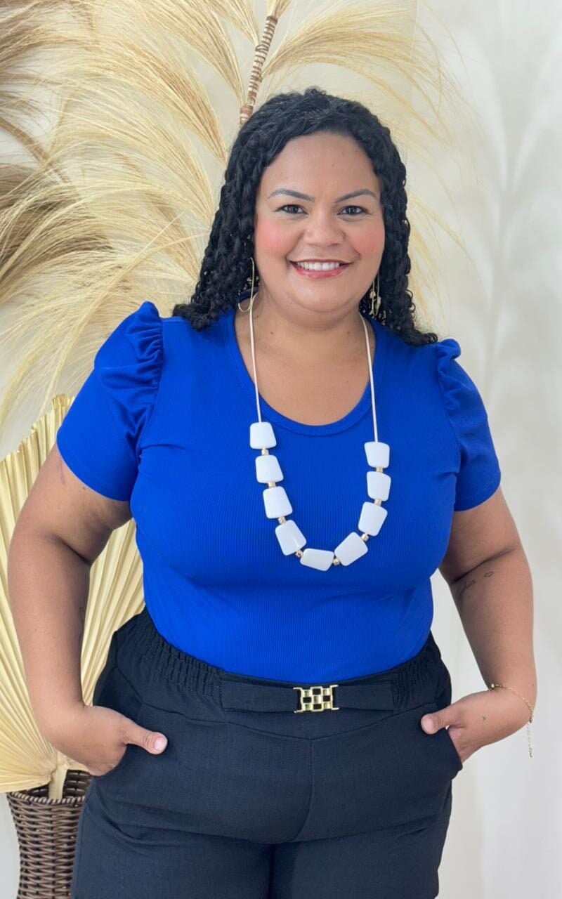 blusa plus size eliora