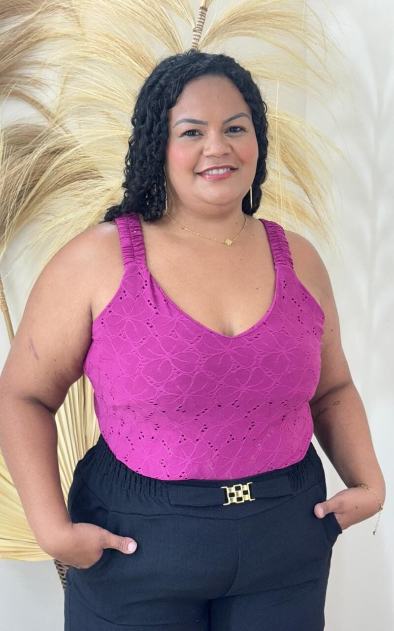 blusa plus size eudora
