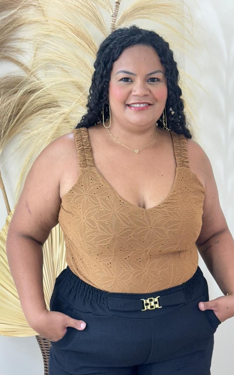 blusa plus size eudora