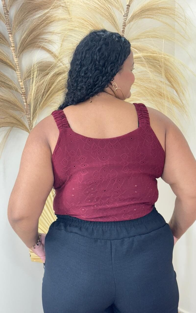 blusa plus size eudora