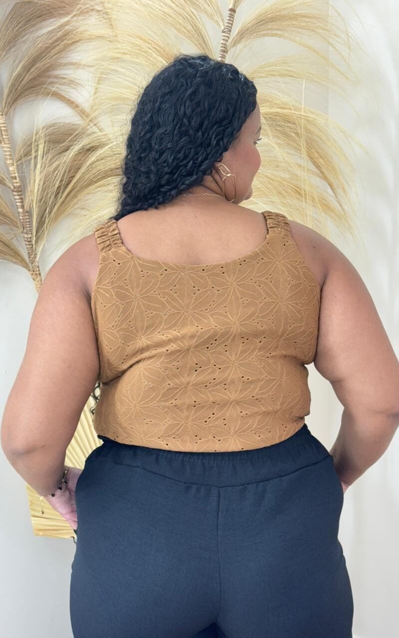 blusa plus size eudora