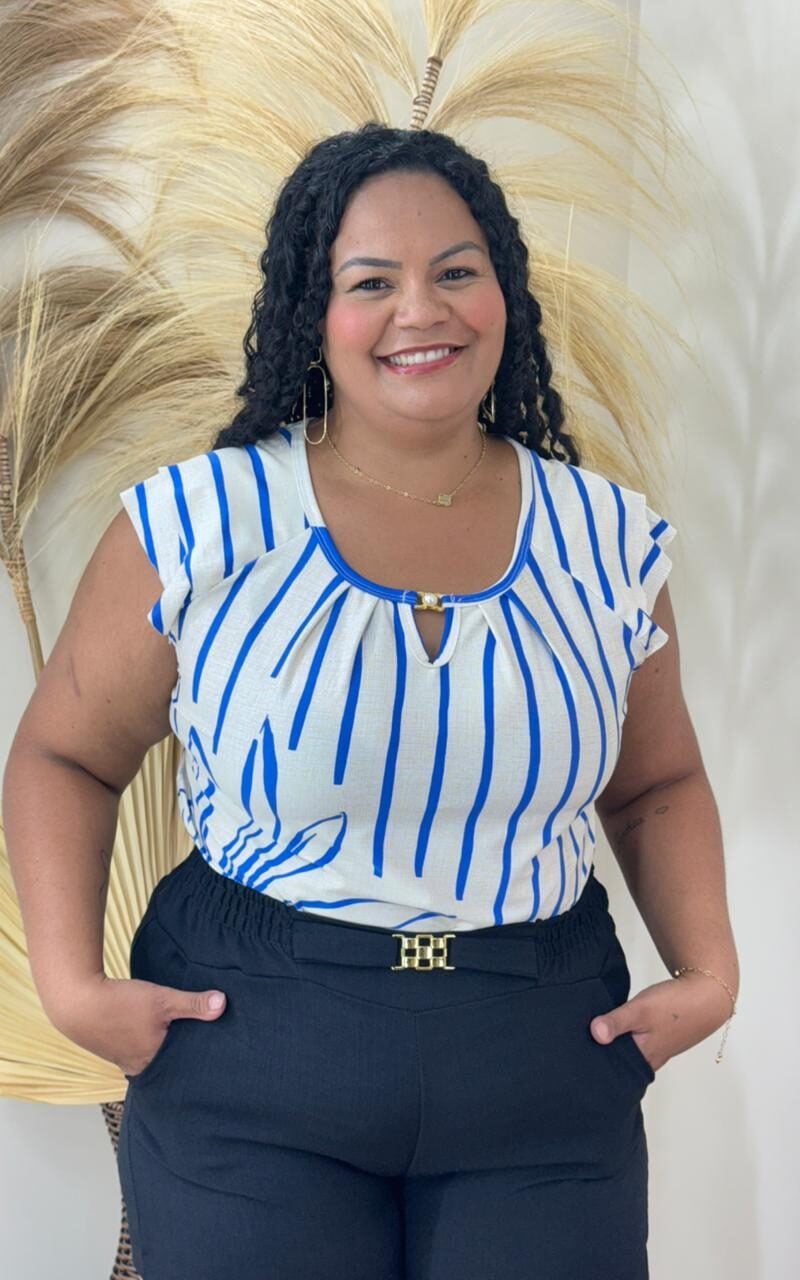 blusa plus size dalila