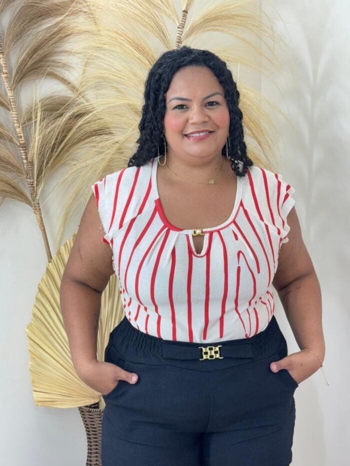blusa plus size dalila