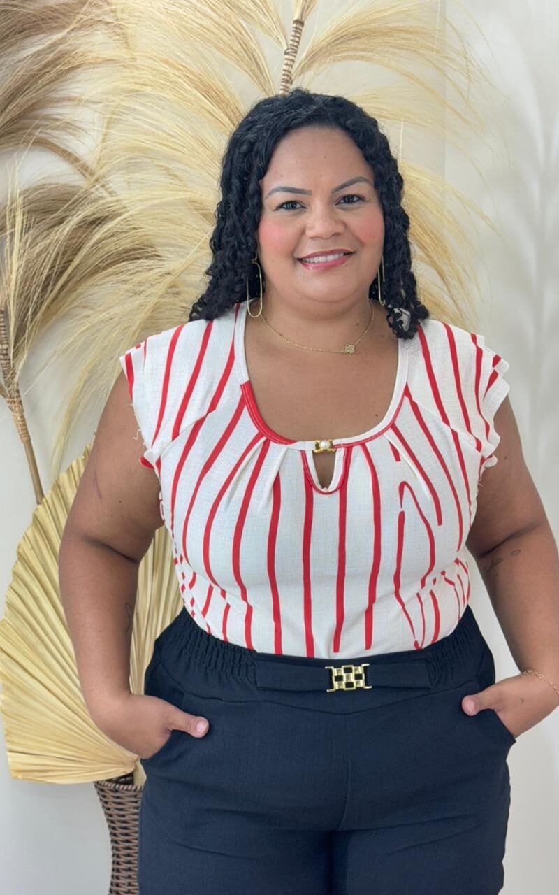 blusa plus size dalila