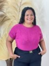 blusa plus size soraya