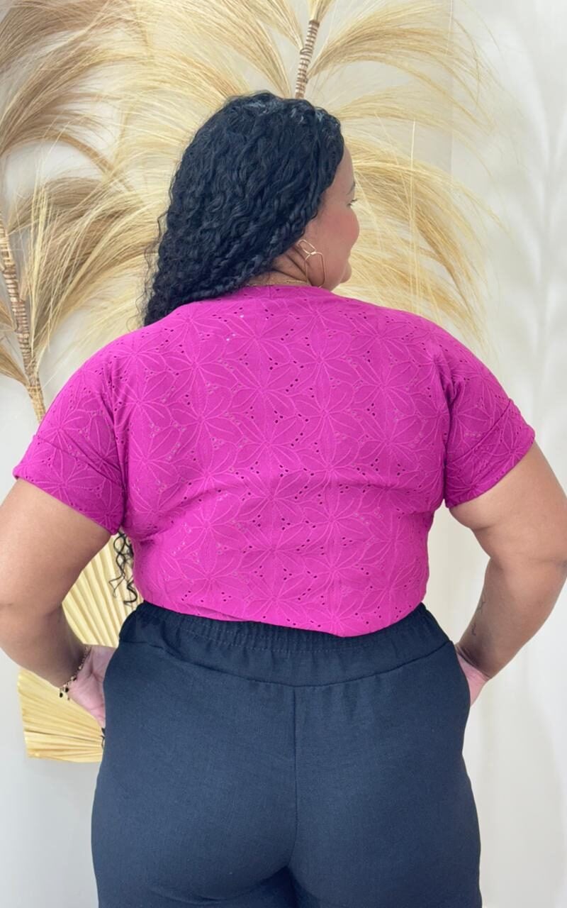 blusa plus size soraya