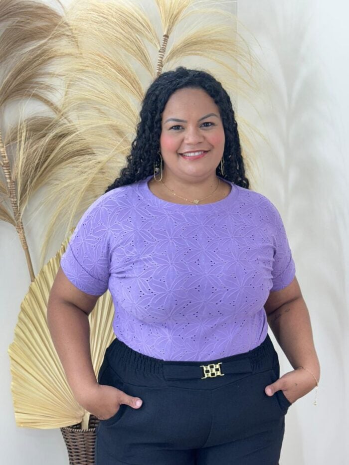 blusa plus size soraya